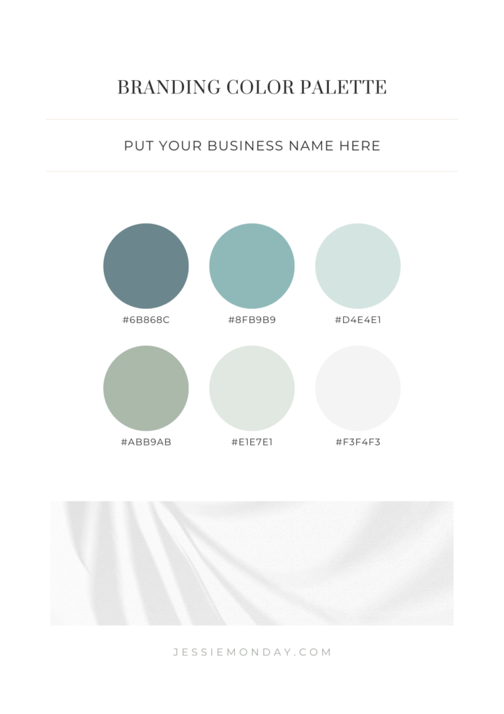 brand colors example