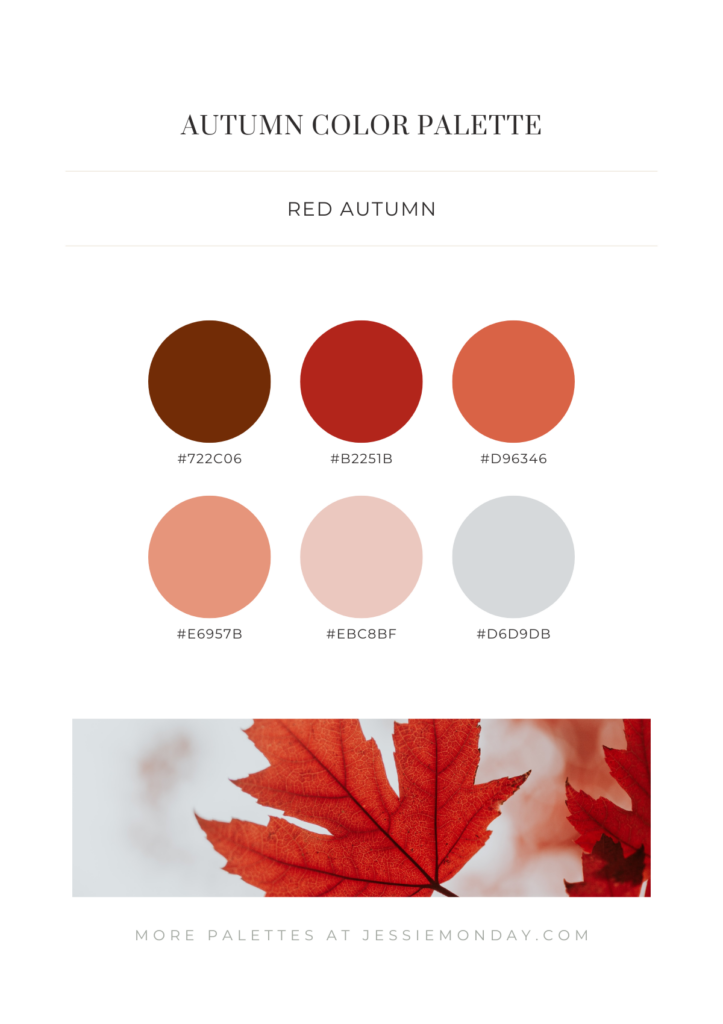 autumn color palette