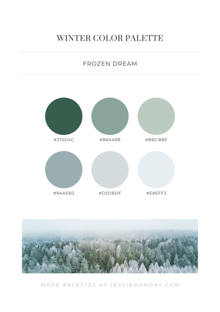 winter color inspiration